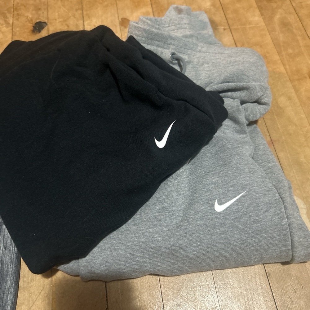 2 Nike Joggers, Black and grey!